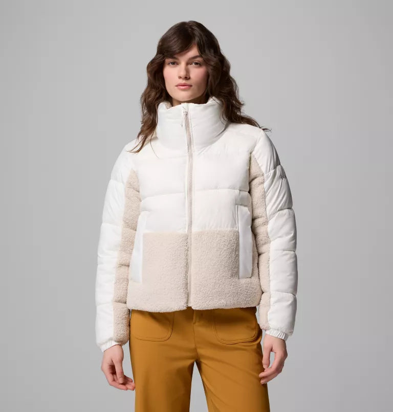 Giacca imbottita ibrida in Sherpa Leadbetter Point™ II da donna