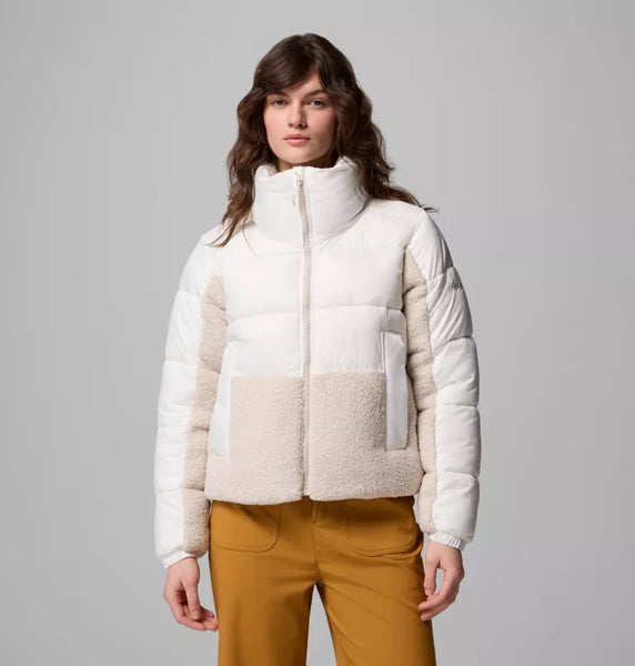 Giacca imbottita ibrida in Sherpa Leadbetter Point™ II da donna