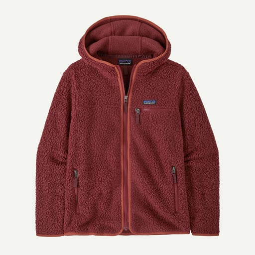 Women's Retro Pile Fleece Hoody