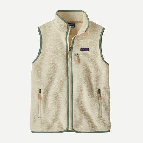 Women's Retro Pile Fleece Vest
