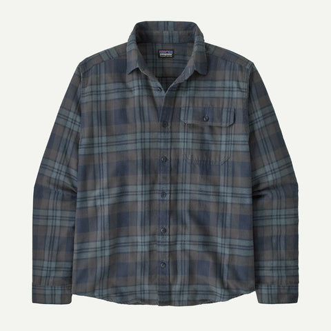 Men's Long-Sleeved Lightweight Fjord Flannel Shirt
