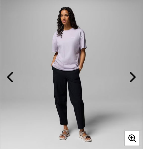 T-shirt oversize stampata Rolling Bend™ da donna