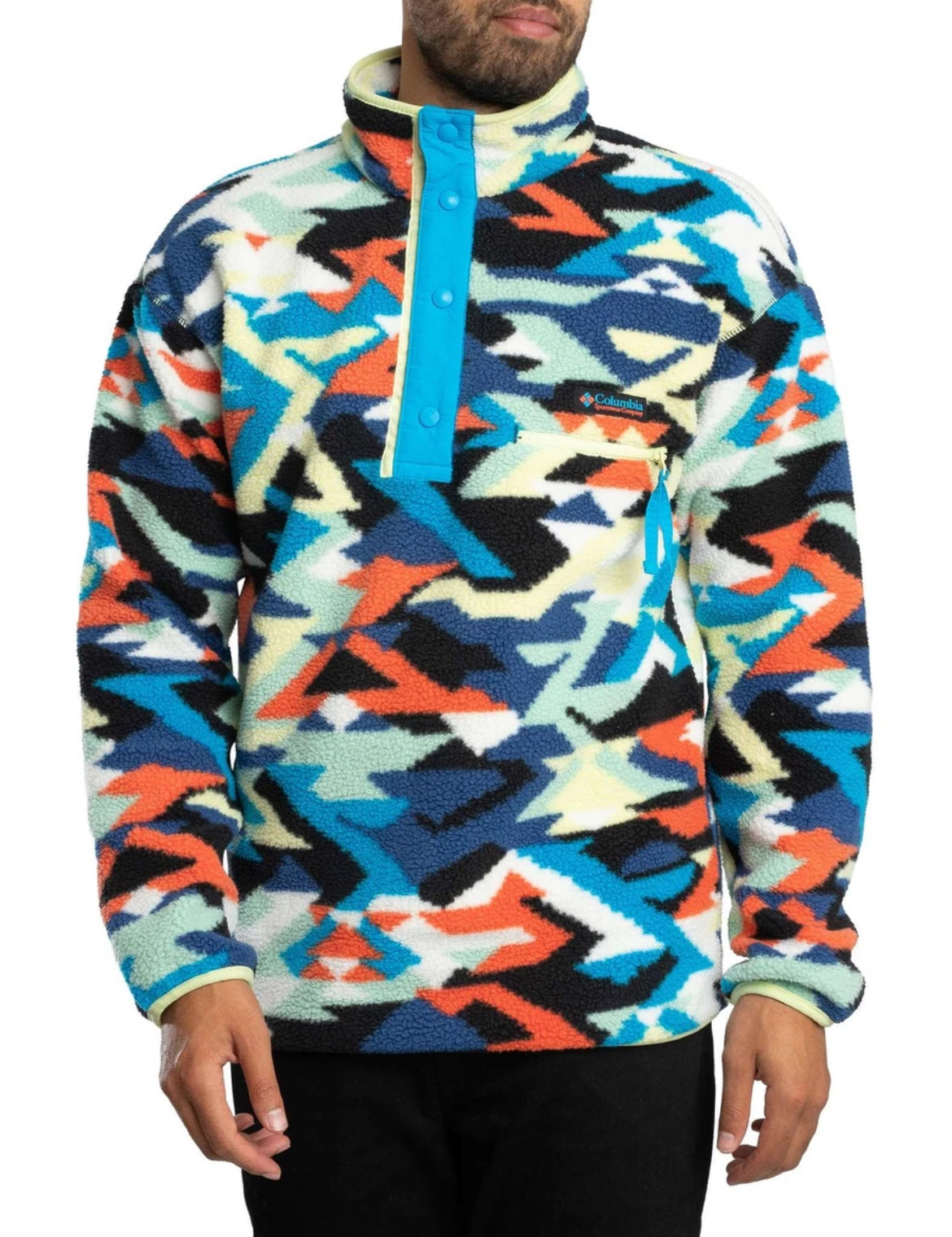 Pile Helvetia™ stampato da uomo