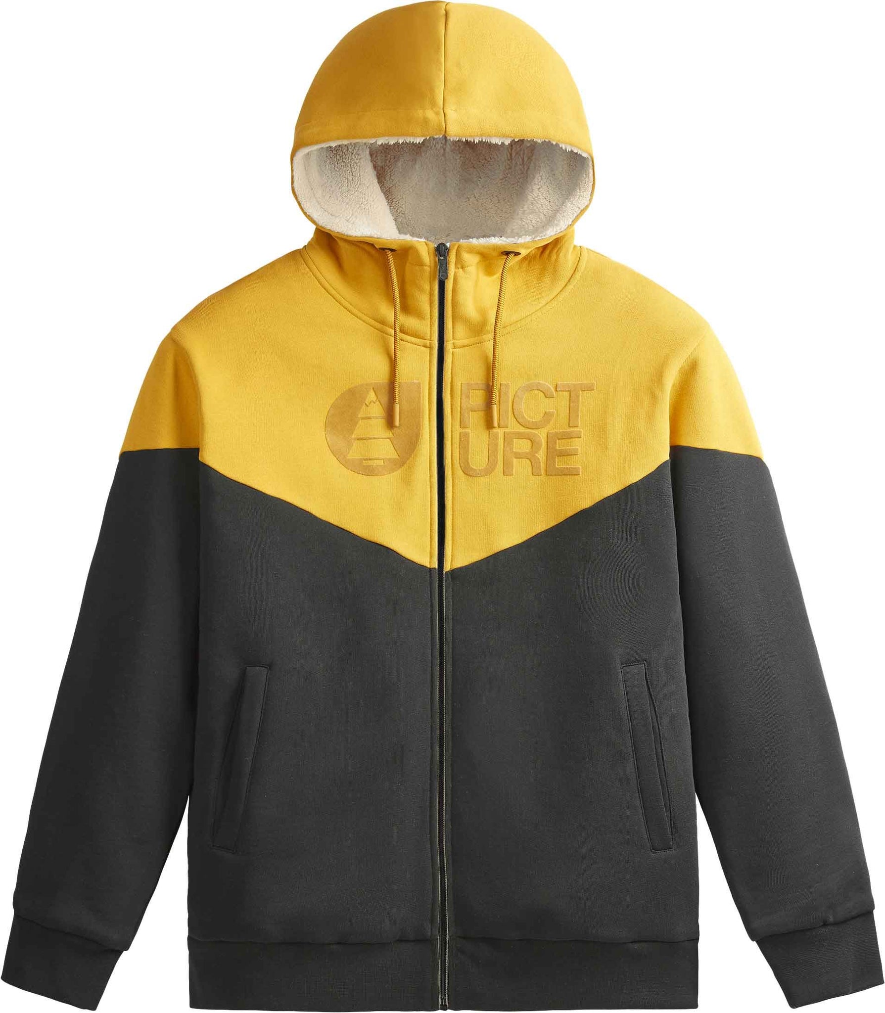 Basement plush zip hoodie