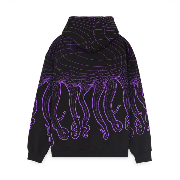 EVANGELION EVA 01 FLOWING OCTOPUS HOODIE