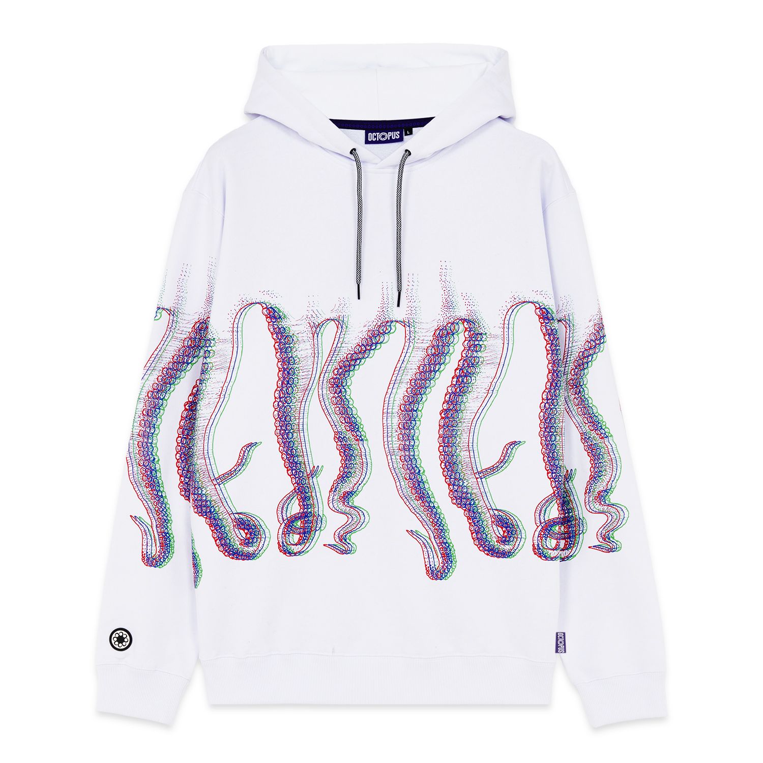 OCTOPUS FUZZY HOODIE HOOD SWEATSHIRTS