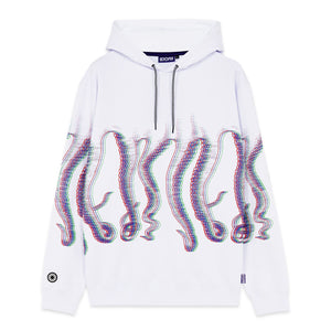 OCTOPUS FUZZY HOODIE HOOD SWEATSHIRTS