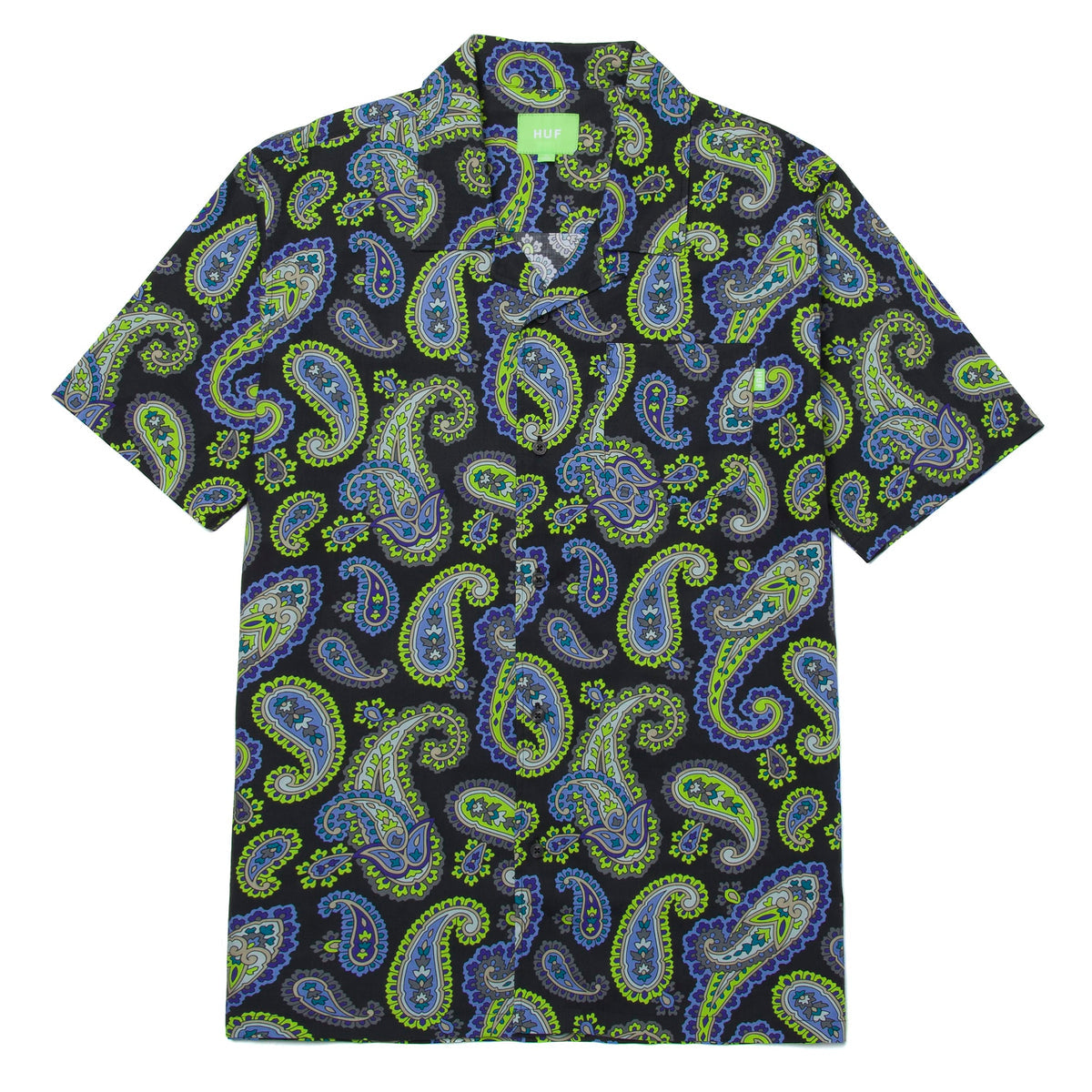 PAISLEY S/S WOVEN TOP