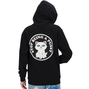 STOP BEIGN A PUSSY HOODIE